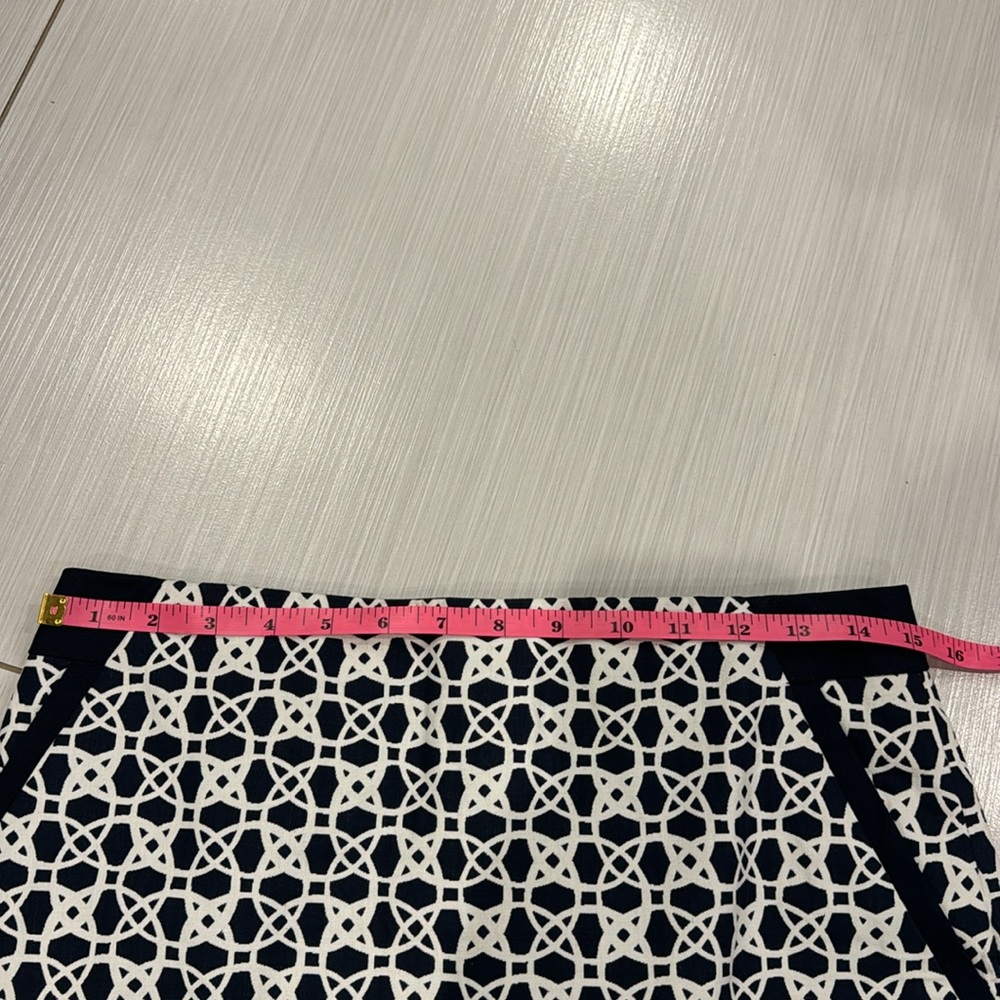 The Limited printed lined Skirt with Pockets, back zipper & Slit. - Picture 6 of 7